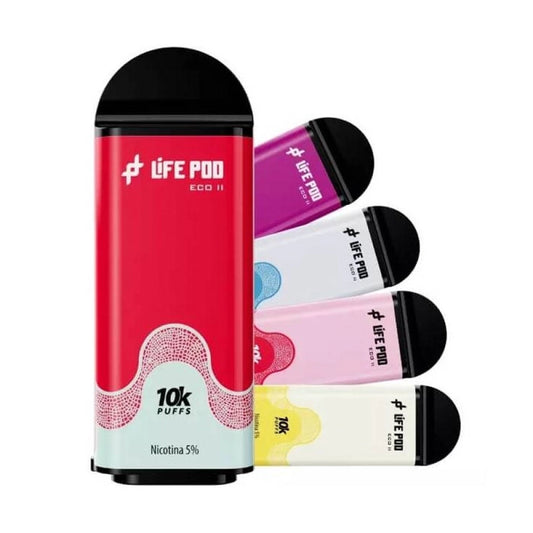 Refil Life Pod Eco II 10000 - Banana Custard