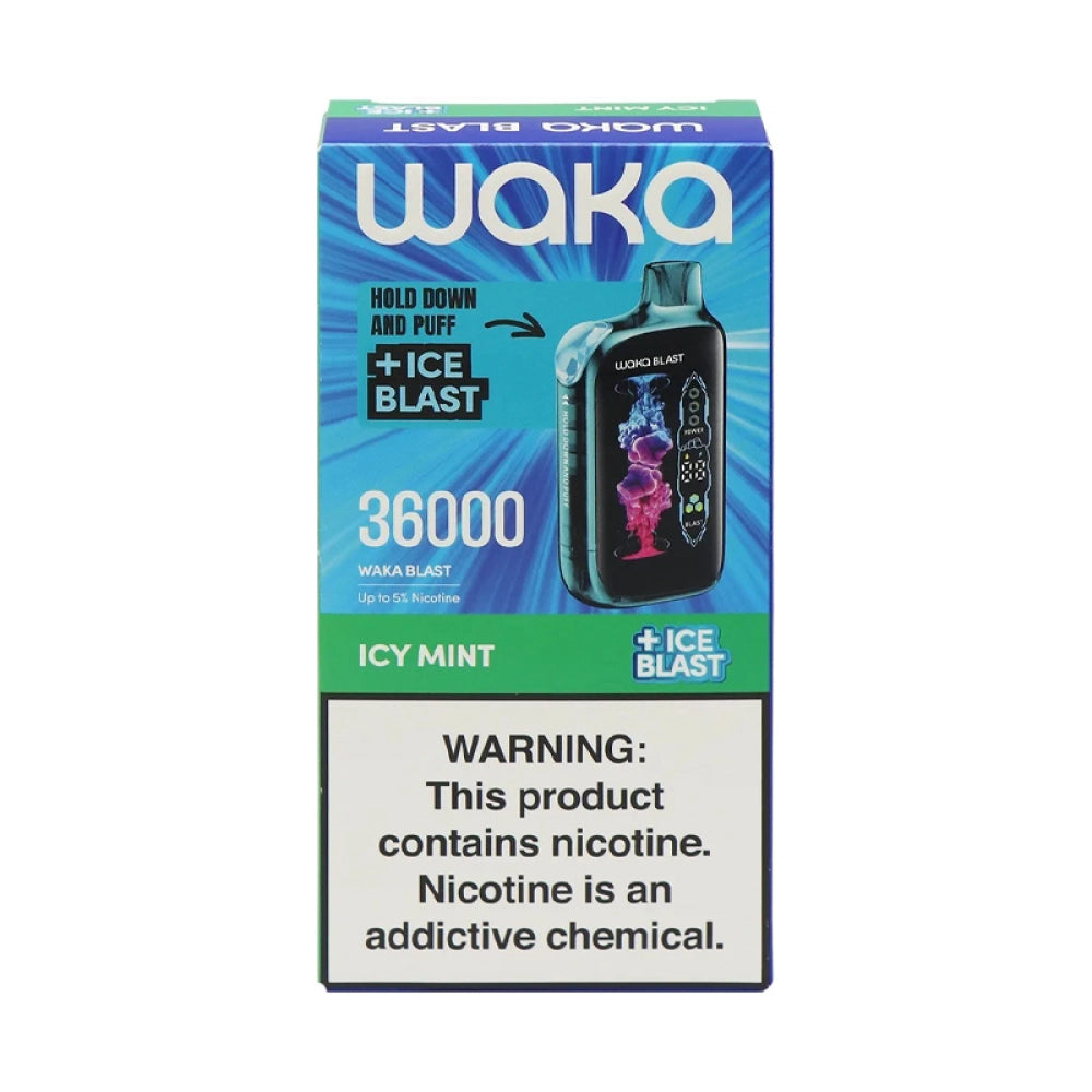 Pod Desechable Waka 36k Blast - Icy Mint