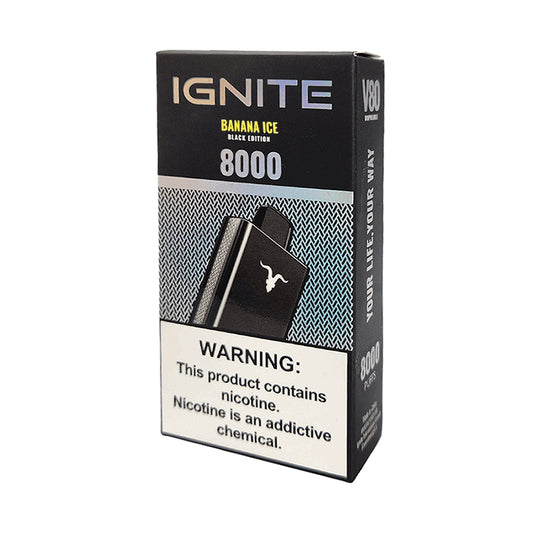 Pod Desechable Ignite V80 Banana Ice