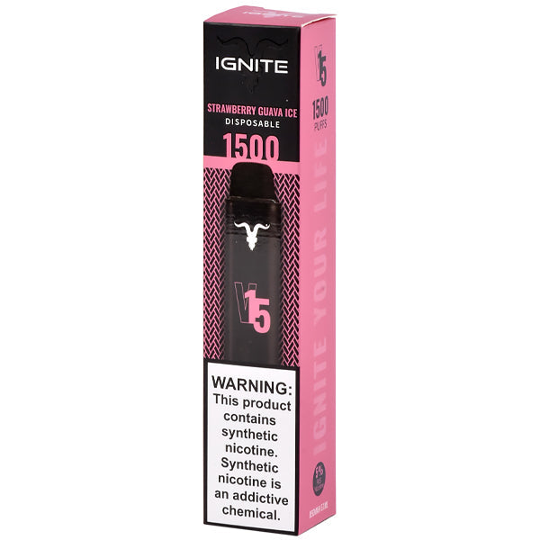 Pod Desechable Ignite V15 - Strawberry Guava