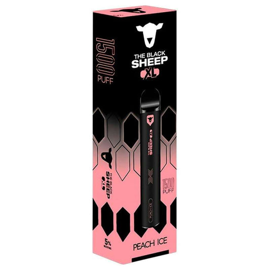 Pod Desechable Black Sheep 1500 Puffs - Peach Ice