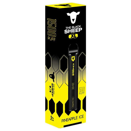 Pod Desechable Black Sheep 1500 Puffs - Pineapple Ice