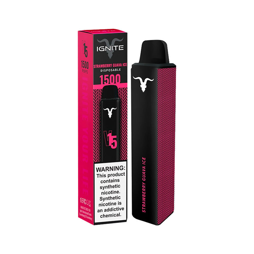 Pod Desechable Ignite V15 - Strawberry Guava