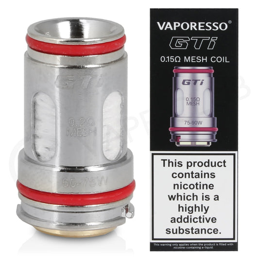 COIL/FILTRO GTI MESH 0.15Ω - VAPORESSO